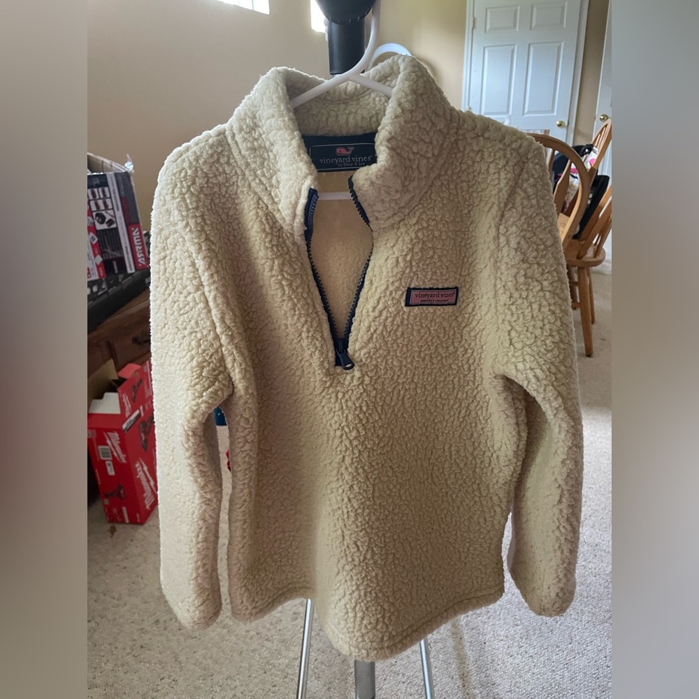 Vineyard Vines Fleece Pullover Size 6